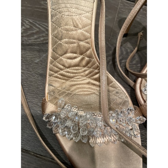 Gucci by Tom Ford Era Swarovski Crystal Heels Size 9 Women - Picture 2 of 6